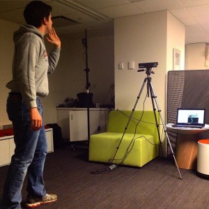 Take time to figure out where Kinect gets the best view of you in action.